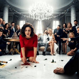 My husband smirked at me across the table and said, “Be useful for once — pour Victoria some champagne.” I did. three seconds later, his phone buzzed… he read the message, his face went pale as death. and he started screaming like he’d just seen a ghost.