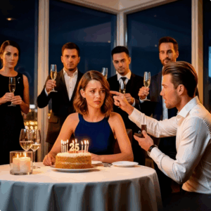 My boyfriend took off my hearing aid to propose to me on my birthday. they didn’t know that my ears healed last week. when i heard his mockery, i the masked bonds poured wine over his head.