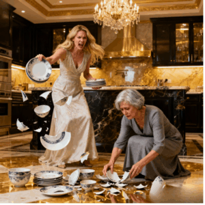 I walked into the kitchen and saw my china… in the trash. my daughter-in-law said, “it was old, mother-in-law! i bought new things.” i looked at her calmly and replied, “well, you can use them in your new house… because you’re not staying here.” it was time to remind her who pays the bills.