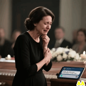 AT MY SON’S FUNERAL, HIS WIFE INSISTED ON A CLOSED CASKET DUE TO THE ‘SEVERE ACCIDENT.’ AT THE GRAVESIDE, I GOT A TEXT: ‘MOM, I’M ALIVE. THAT’S NOT ME IN THE COFFIN.’ WHEN I ASKED WHERE HE WAS: ‘CAN’T SAY NOW, THEY’RE WATCHING. JUST DON’T TRUST MY WIFE.