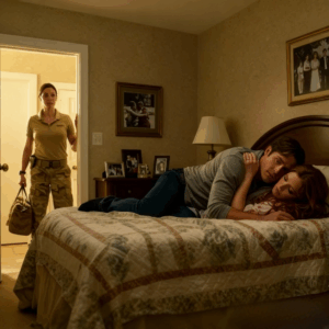 After 18 months of dodging bullets in Afghanistan, i returned home early from deployment to surprise my husband — only to find him tangled in our wedding sheets with my own cousin. i threw them out back naked and burned their clothes.