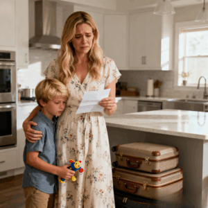 ChatGPT said: My husband took our son on a weekend trip – two days later, i found divorce papers on the kitchen table. one week later…