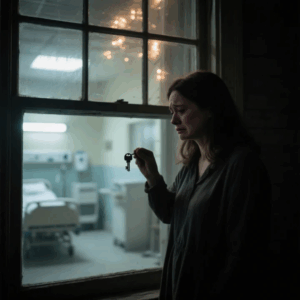 MY SON STOLE ALL OUR SAVINGS AND VANISHED. MY HUSBAND DIED FROM THE SHOCK 3 DAYS LATER. I SURVIVED ALONE FOR 25 YEARS. THEN A 22-YEAR-OLD KNOCKED: “I’M YOUR SON’S DAUGHTER. HE JUST DIED. AT THE HOSPITAL HE ASKED ME TO GIVE YOU THIS” SHE HANDED ΜΕ Α STORAGE KEY…