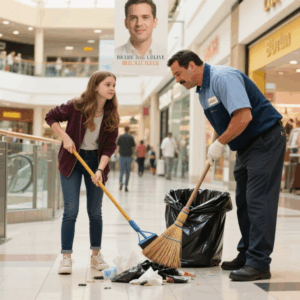 No One Could Handle the Billionaire’s Daughter — Until a Single Dad Janitor Did the Impossible…