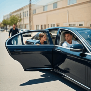 She Slipped Into a Black Car to Escape Her Ex — Not Knowing It Belonged to the Mafia Boss