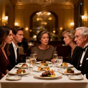 I never told my son about my $40,000 monthly salary. He always saw me living simply. He invited me to dinner with his wife’s parents. I wanted to see how they’d treat a poor, naive mother. But as soon as i walked through the door…