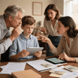 MY DAUGHTER ABANDONED HER AUTISTIC SON 11 YEARS AGO. I RAISED HIM ALONE. AT 16, HE BUILT A $3.2M APP. THEN SHE CAME BACK WITH A LAWYER CLAIMING HIS MONEY. I PANICKED. OUR LAWYER SAID “WE MIGHT LOSE.” BUT MY GRANDSON CALMLY WHISPERED… “JUST LET HER TALK