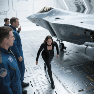 No One Noticed Her on the Plane — Until F 22 Pilots Heard Her Voice and Stopped Cold