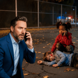 A black girl calls a billionaire and says his son is unconscious on the street