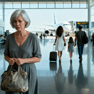 When my daughter left me at the airport gate while they boarded — I boarded my private jet to my lawyer’s office. As their flight took off, my inheritance plans landed.