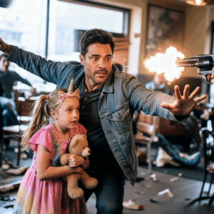 Single dad took bullet for biker’s daughter — next day Hells Angels brought her to school with pride