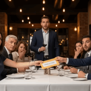 My husband became top salesperson at his father’s company. At dinner, he laughed, saying I should take notes from a real professional. He joked my biggest achievement was folding laundry on time. He told everyone I married him for money. They all laughed. He said, “Relax, it’s a joke.” I smiled. Jokes are fun. I own 56% of his company. You’re fired.