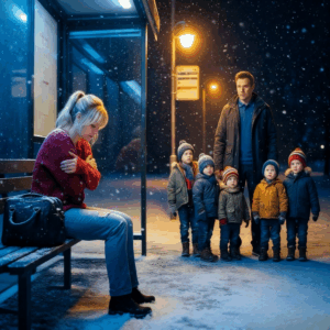 Her husband rejected her for being barren—until a lonely single dad with 5 children chose her