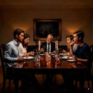 Salary? What salary?! You’re not even half the man my 16-year-old son is!” my wife’s rich father said at dinner. I pushed my chair back and replied, “Then he can start paying your salary — because you are fired.” My wife’s dad froze in shock. Salary? What salary?!