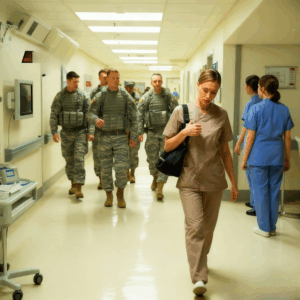 The nurse ended her final shift — then SEALs arrived and addressed her as “ma’am”