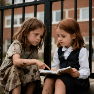 Billionaire sees homeless girl teaching his daughter — what follows stuns everyone!