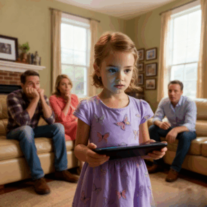 When i got divorced, my stepmother laughed, “no surprise – she could never satisfy a real man.”Relatives nodded. my father added, “some women are just born failures.”Then my 8-year-old daughter approached her and said, “grandma, i recorded something special for grandpa.” She pressed play on her tablet – and my stepmother froze.