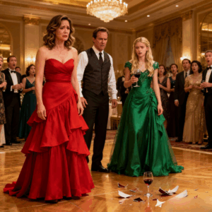 At my husband’s company gala, the guard glanced at me and said, “Sorry, guests wait outside.” Inside, my husband smirked, whispering, “You wouldn’t fit in here anyway.” Every other spouse sat proudly beside their partner. I watched him laugh with his “assistant,” then quietly opened my phone, sent one message to the board, and walked out as everything began to unravel.