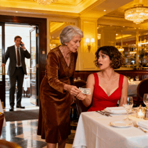 My husband stepped out to take a call during our first romantic dinner. An older lady at the next table suddenly slipped some cash into my hand and whispered, “call a taxi and climb out through the bathroom window.” I barely got out alive.