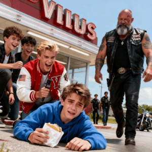 Bullies filmed a deaf kid crying outside restaurant — then 40 bikers arrived