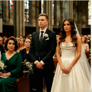 My mother slept with my fiance the night before my wedding – then i quietly walked down the aisle, but when the pastor asked if i took him “for better or worse” – i took the mic and turned to the crowd, what i said next silenced the whole church.