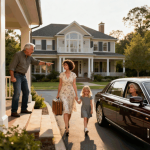 My husband had been missing for 3 years and his family threw me out of the house. I was waiting for the bus with my daughter when my aunt suddenly pulled up in a luxury car and said, “Get in quick, I need to tell you something important.”