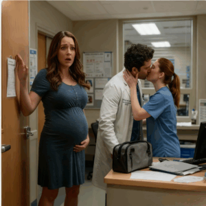 The masked bonds — i walked into my husband’s office to surprise him with lunch and found him kissing another woman passionately. when i confronted him, she attacked me and kicked my eight-month pregnant belly. my husband laughed. that’s when the door opened — and their faces dropped.