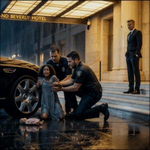 Guards try to pull away little black girl from billionaire’s supercar — what happens next?