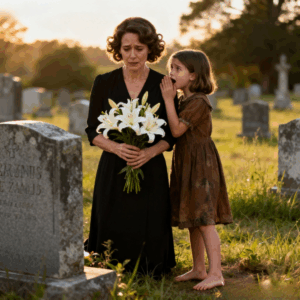 When I was released from prison, I was bringing flowers to my husband’s grave. I noticed a little girl hiding nearby. She whispered to me: “Ma’am, there’s no one there. Do you want me to tell you a secret?” Her words froze me in place