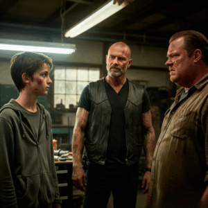 Boy with bruised face asked bikers ‘can i work here?’ — what happened next shook the whole town