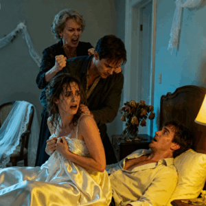 I CAUGHT MY HUSBAND IN BED WITH MY SON’S FIANCEE NIGHT BEFORE THE WEDDING. I WAS GOING TO CONFRONT HIM BUT MY SON STOPPED ME. THEN HE WISHPERED: “MOM I ALREADY KNEW AND IT’S… THE MASKED BONDS WORSE THAN YOU THINK