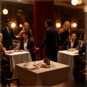 I found out my husband was planning to have dinner with his mistress, so I reserved the table next to theirs. He froze when he saw me approaching their table. And neither of them saw what was coming next.