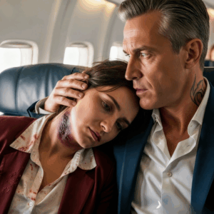 She escaped her toxic marriage and boarded a plane — unaware the man beside her was a mafia boss.