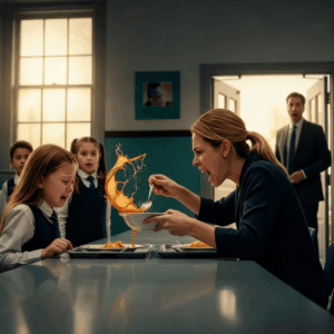 Billionaire visited his daughter at school – He witnessed a horrific scene and was extremely angry.