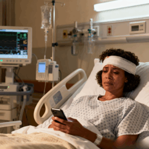 After a terrible car accident, i called my husband and asked him to pick me up from the er. he texted back: “i’m at lunch with my female best friend, can’t just leave.” i replied, “okay.” what the police officer said when they approached his table at the restaurant made him wish he hadn’t left me waiting.