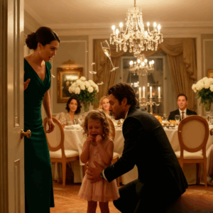 At our anniversary party, my best friend’s three-year-old toddler looked at my husband and said, “daddy, can we go home now?”   the room went silent. the glass slipped from my hand… and so did everything i thought i knew. all the guests turned to stare at me. what i did next made them regret everything.