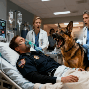 Officer was about to die, 15 doctors gave up – until his dog found what they missed
