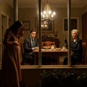 My husband and my mother-in-law locked me out while i was in labor and watched me scream in pain on the porch begging for help. after giving birth, i silently changed the locks, froze the bank accounts… and left them a note.