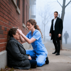 A shy nursing student missed an exam to help a stranger — the next day, a CEO came looking for her