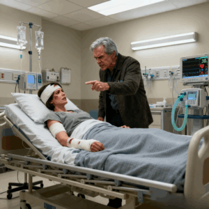 At the hospital, my dad came to ask for money to help my sister, while I had just been in a car crash. I said no.