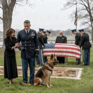 My daughter’s killer showed up at her funeral and tortured my service dog in front of everyone. i stood there in my dress uniform, hands shaking, unable to stop him. he smiled like he’d done nothing wrong. that was the moment i decided justice didn’t matter anymore. only revenge did. what he did next changed everything forever. “i didn’t let him live another day” are rary