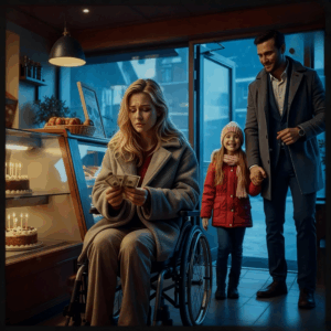 Poor paralyzed girl only had $3 for her birthday cake — until a single dad walked over and…