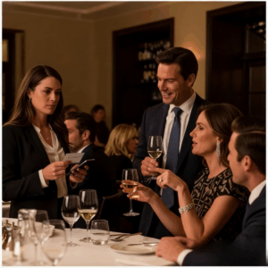 Still stuck in that little office, huh?” My ex’s wife laughed, tossing her diamond bracelet as he smirked beside her. “Some people just never rise,” she said loud enough for everyone to hear. I smiled, said nothing. Next morning, their $125m deal sat on my desk — waiting for my signature. Their faces, when they saw me in the CEO’s chair… unforgettable.