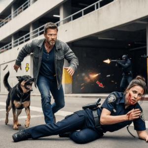 Single dad ran into gunfire to save a cop — what he and his dog did shocked the entire police force