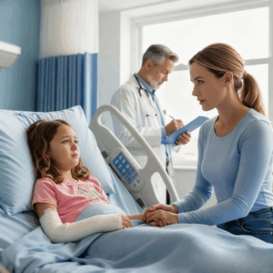 the hospital called about my 7-year-old daughter being rushed to emergency. racing there, i found her barely conscious. “mom, i am sorry… dad was with aunt serena in your bed. when they saw me, he threw me down the stairs. they’re still there, drinking whiskey…” my military training kicked in. nobody hurts my baby and lives to tell about it…