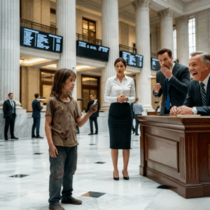 I just want to see my balance,” she said — the millionaire laughed… until he saw the screen