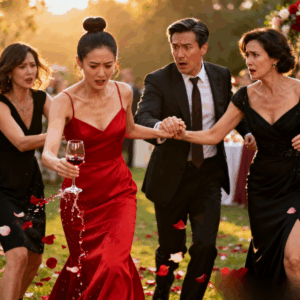 On our 15th anniversary, in a candlelit restaurant, my husband leaned across the table and told me he was leaving me… for my sister. He thought I’d cry. Instead, I raised my glass and smiled. What happened next made him drop to his knees begging — but it was too late…