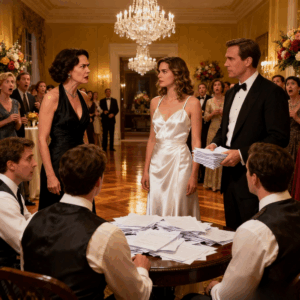 After i refused to fund my sister’s $50k dream wedding, she invited me to “birthday dinner.” 3 lawyers sat waiting with papers. she said “just sign or this gets messy” and i said, “meet my husband.” what he pulled out…