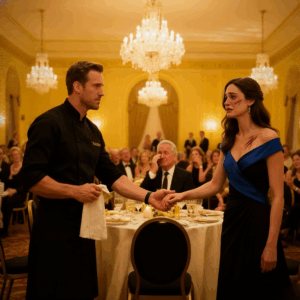 Single dad waiter danced with CEO’s scarred daughter — the song left her father in tears