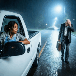 Poor black waitress helped an old man walking in the rain — the next day, he helped her save her job